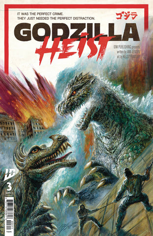 GODZILLA HEIST #3 CVR A EGGLETON