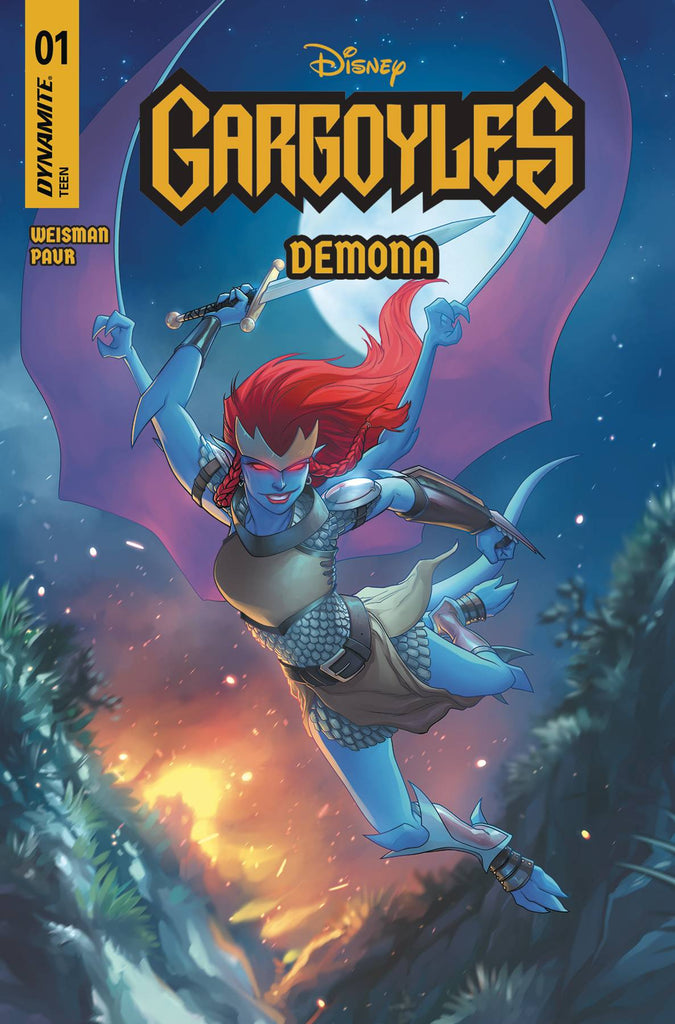 GARGOYLES DEMONA #1 CVR E HETRICK FOIL