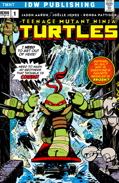 TEENAGE MUTANT NINJA TURTLES #1 EXCLUSIVE VARIANT