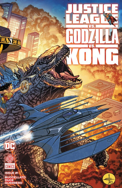 JUSTICE LEAGUE VS GODZILLA VS KONG #1 to #7 - A COVER SET