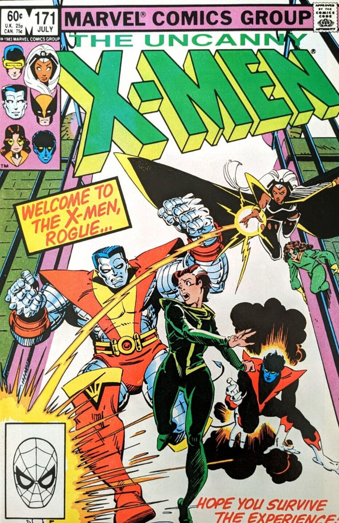 UNCANNY X-MEN #171 - MID GRADE 🔑 ROGUE JOINS X-MEN