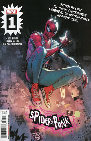 SPIDER-PUNK #1 COIPEL COVER