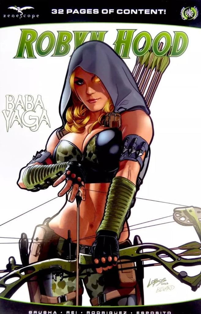 ROBYN HOOD BABA YAGA #1 PABLO VILLALOBOS COVER