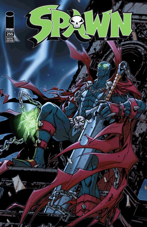 SPAWN #255 JONBOY COVER