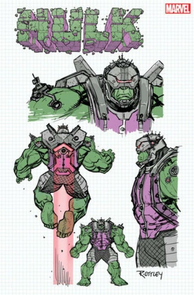 HULK #1 - 1:10 OTTLEY DESIGN VARIANT