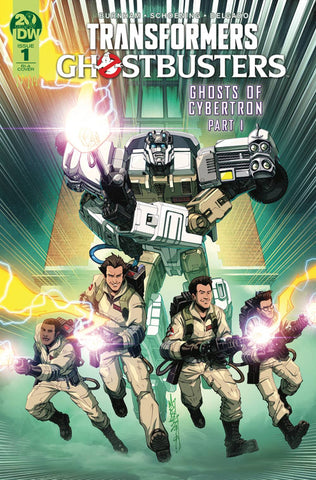 TRANSFORMERS GHOSTBUSTERS #1 - 1:10 ALEX MILNE VARIANT 🔑 1ST ECTOTRON