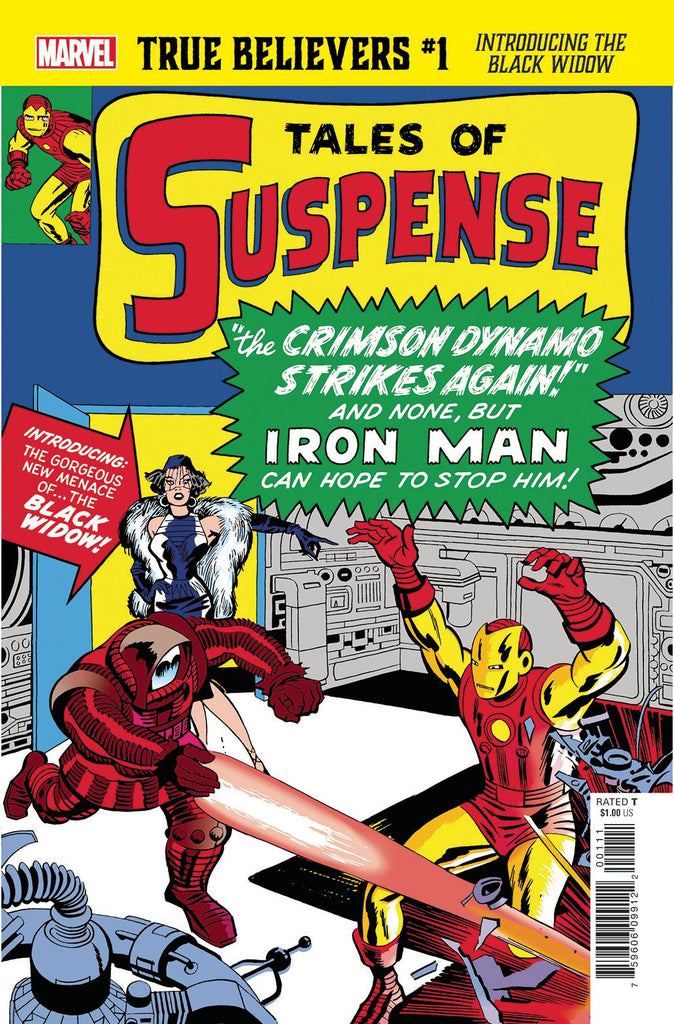 TRUE BELIEVERS INTRODUCING BLACK WIDOW #1 - TALES OF SUSPENSE #52 REPRINT