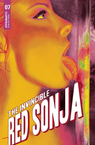 INVINCIBLE RED SONJA #7 - 1:7 CARLA COHEN ULTRAVIOLET VARIANT