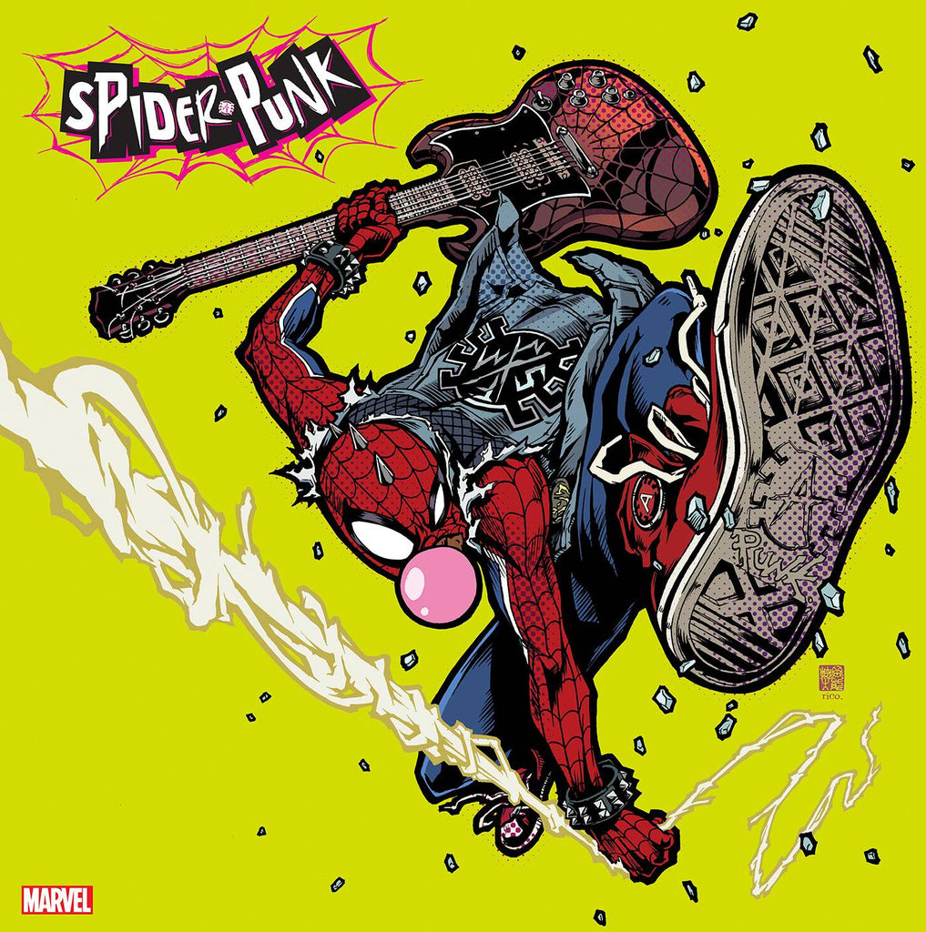 The Spiderpunk-None-Outdoor-Rug-joerawks by TeeFury
