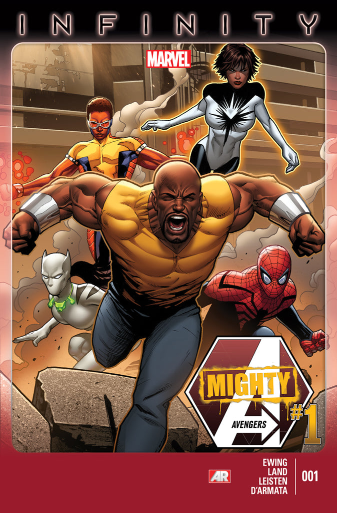 MIGHTY AVENGERS # 1 - FIRST MONICA RAMBEAU AS SPRECTUM