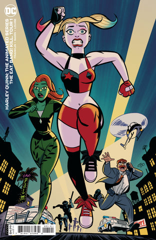 HARLEY QUINN ANIMATED SERIES EAT BANG KILL TOUR #1 CHO VARIANT